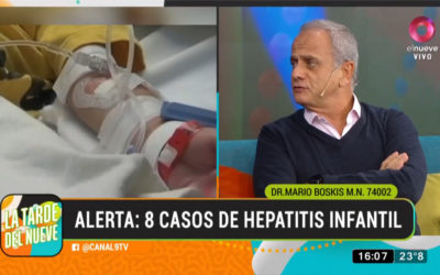 Boskis habla de la hepatitis infantil en la Tarde del 9