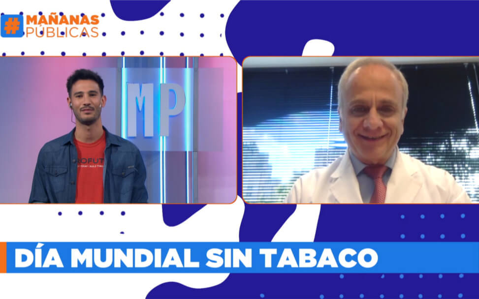 Dr. Mario Boskis habla sobre el tabaco en Mañanas Publicas