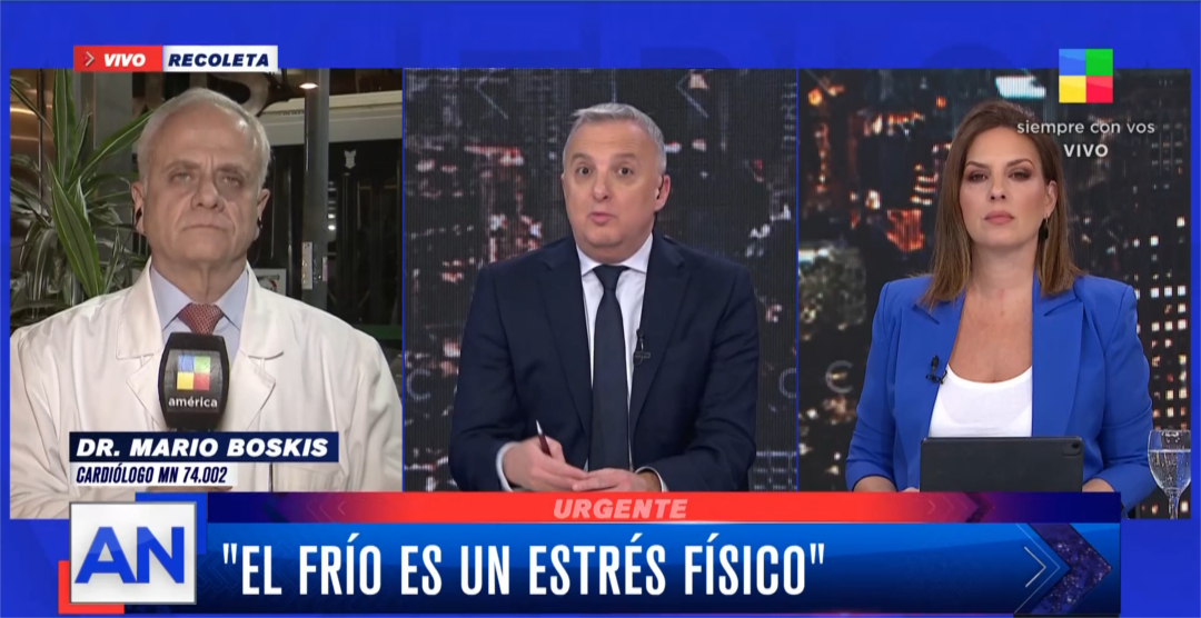 Frío extremo: ¿Por qué sube la presión?